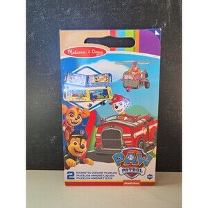 Melissa & Doug PAW Patrol Take-Along Magnetic Jigsaw Puzzles 2x 15-Piece Puzzles